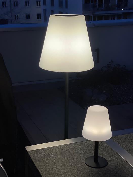 Lampada solare da esterno a LED con 8 LED