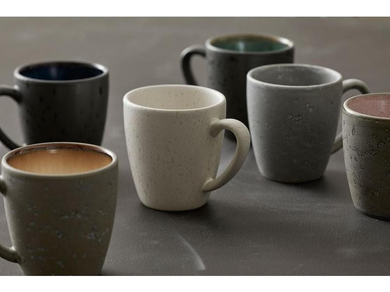 Bitz tazze da caffè 190 ml, confezione da 6, nero/ambra