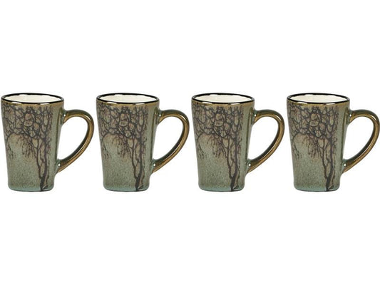 Villa Collection Hela tasse à expresso 100 ml, lot de 4, vert