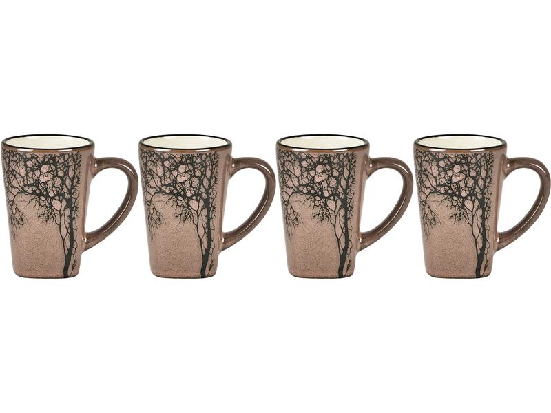 Collezione Villa Tazzina da caffè Hela 100 ml, set da 4, rosa scuro