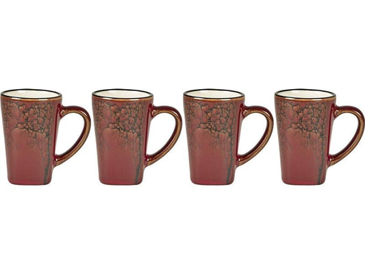 Villa Collection Tasse à expresso Hela 100 ml, lot de 4, marron