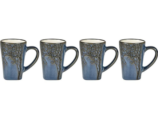 Villa Collection Tasse à expresso Hela 100 ml, lot de 4, bleu