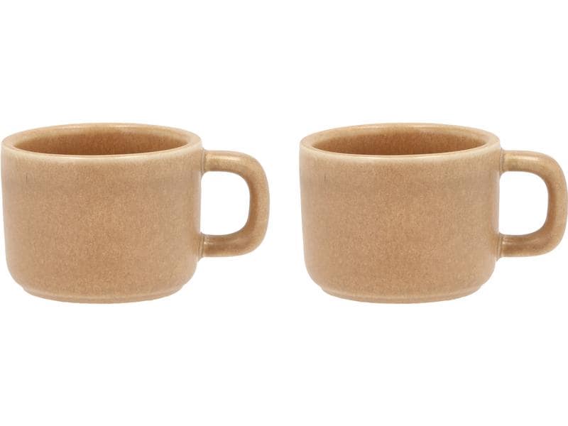 Tazzina da caffè Villa Collection Fjord 100 ml, set da 2, crema
