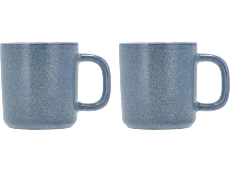 Tazza da caffè Villa Collection Fjord 250 ml, set da 2, blu