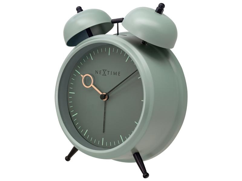 NeXtime Réveil Classique Golden Hour Sarcelle