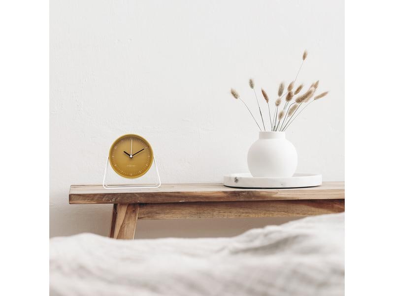 NeXtime Réveil Classique Berlin Jaune