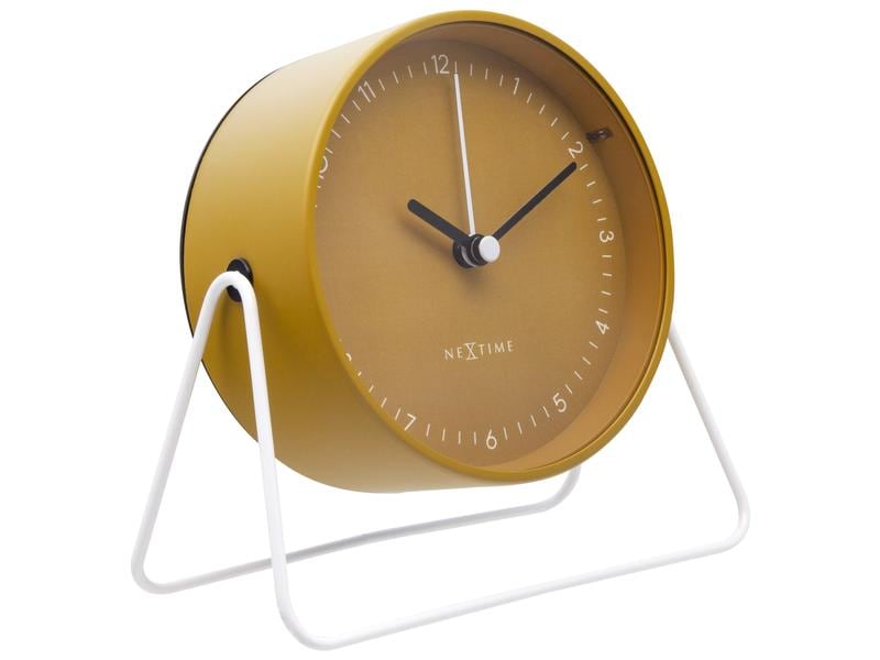 NeXtime Réveil Classique Berlin Jaune