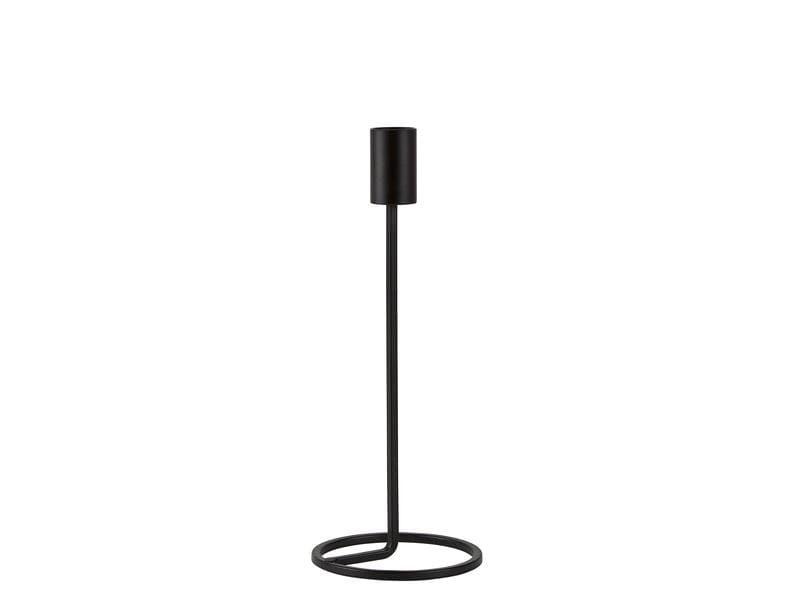 Collezione Villa Amat candeliere 23,5 cm, nero