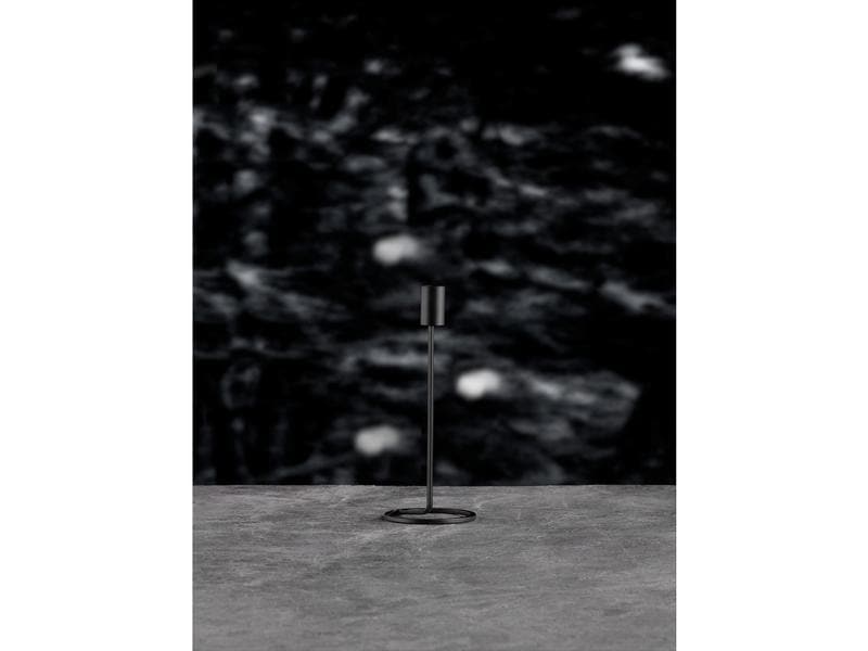 Collezione Villa Amat candeliere 23,5 cm, nero
