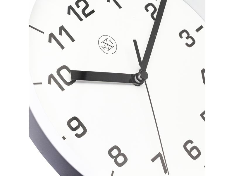 NeXtime Wanduhr Easy Small Weiss