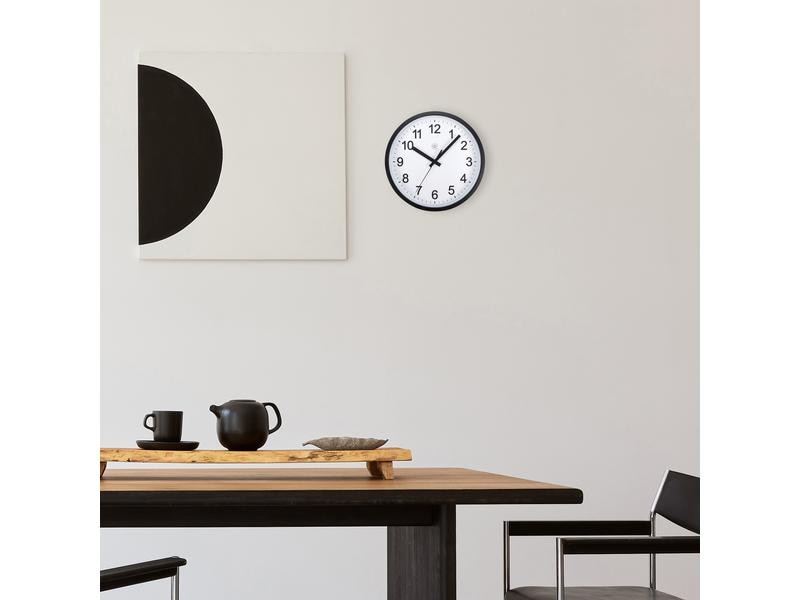 NeXtime Wanduhr Robust Schwarz