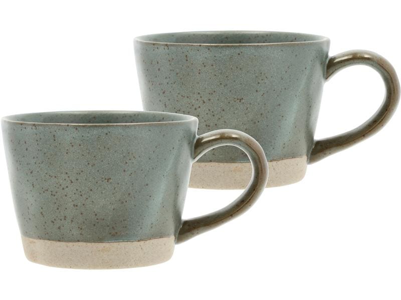 Collezione Villa Tazza universale Evig 300 ml, set da 2, verde