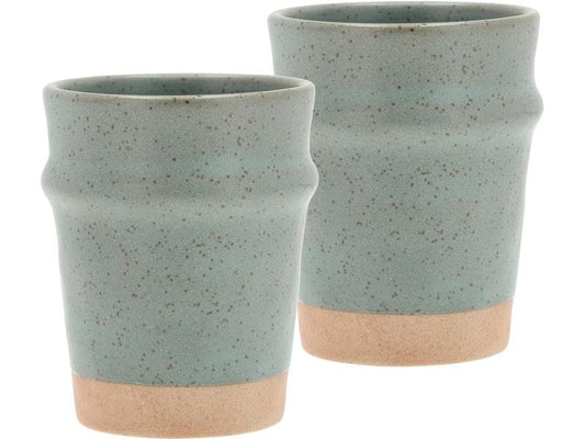 Villa Collection tasse à café Evig 350 ml, lot de 2, vert