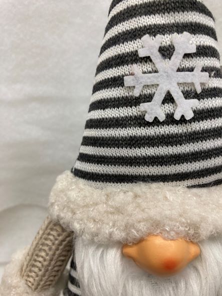 Gnome décoratif Père Noël
Couleur: Blanc Bleu Gris
L9cm x L17cm x H40cm