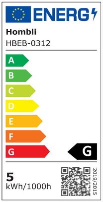 Hombli Filament Bulb CCT E27 G95 - amber