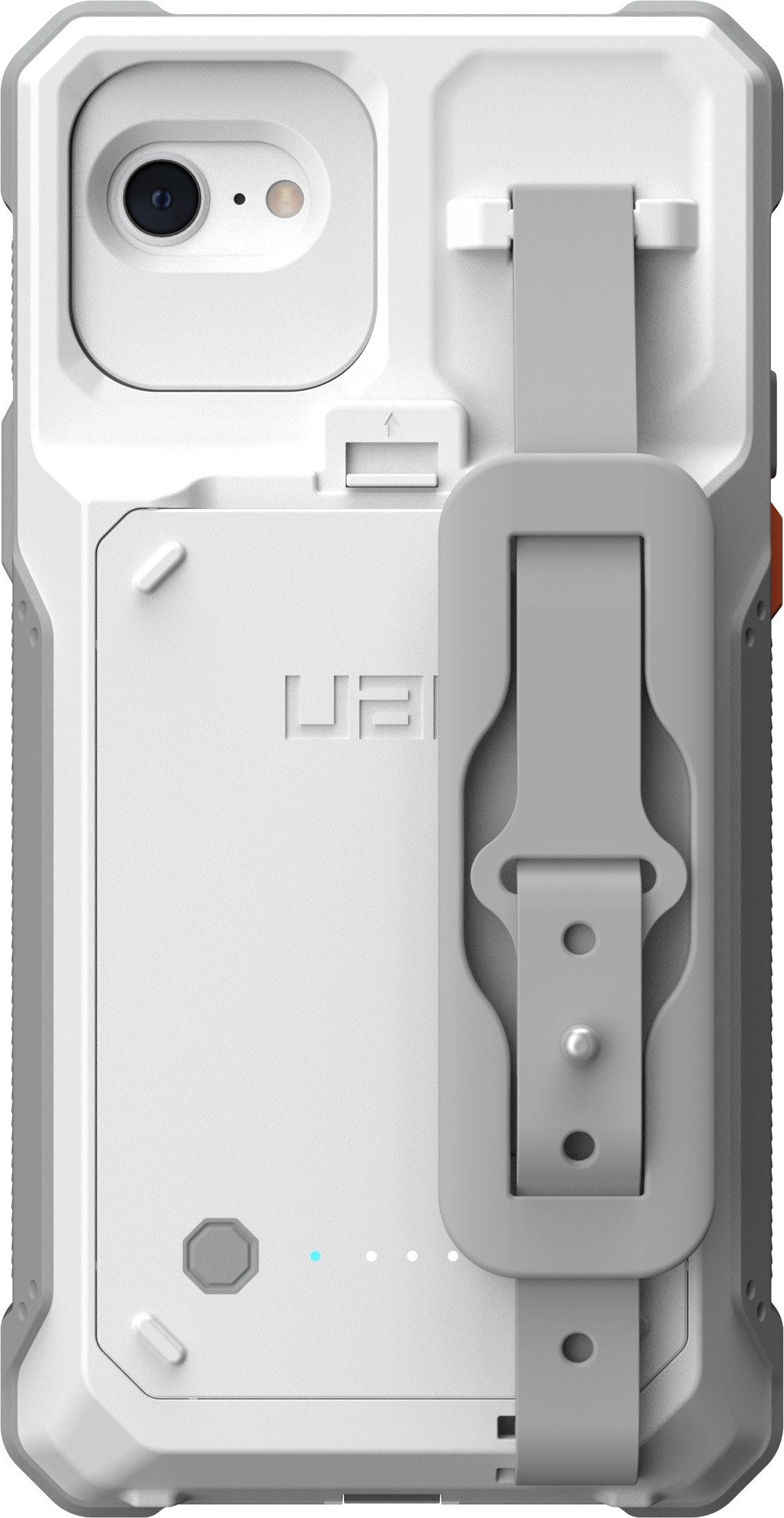 UAG Workflow Battery Case for Apple iPhone SE/SE2/SE3/8 - white/gray