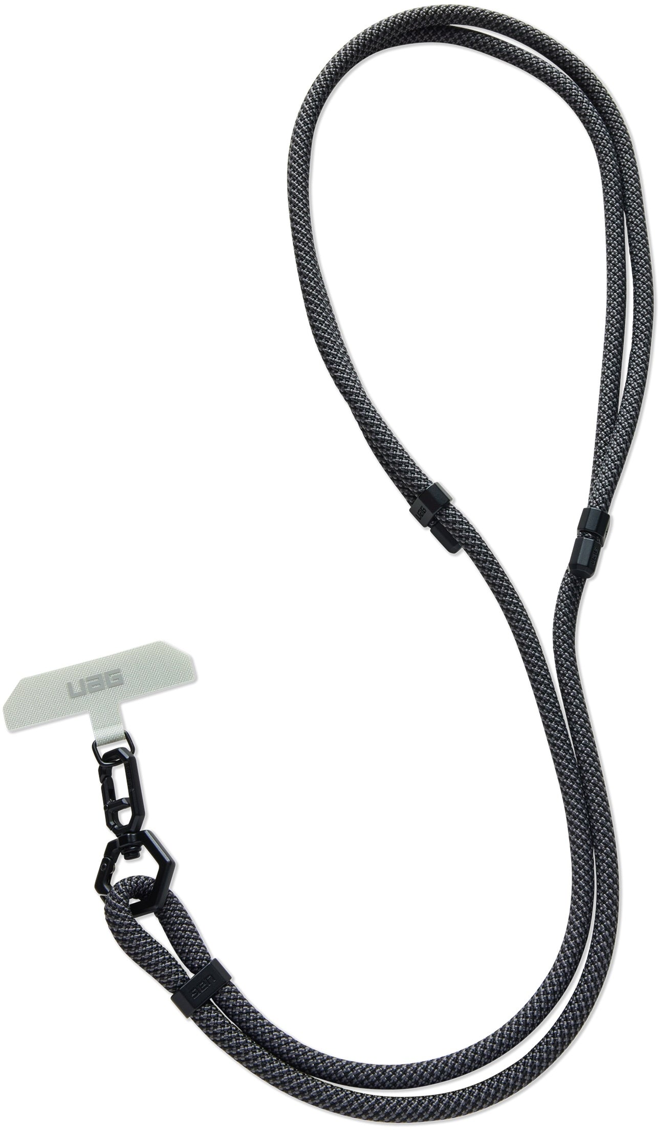 UAG Civilian Crossbody Slim Lanyard - graphite/black
