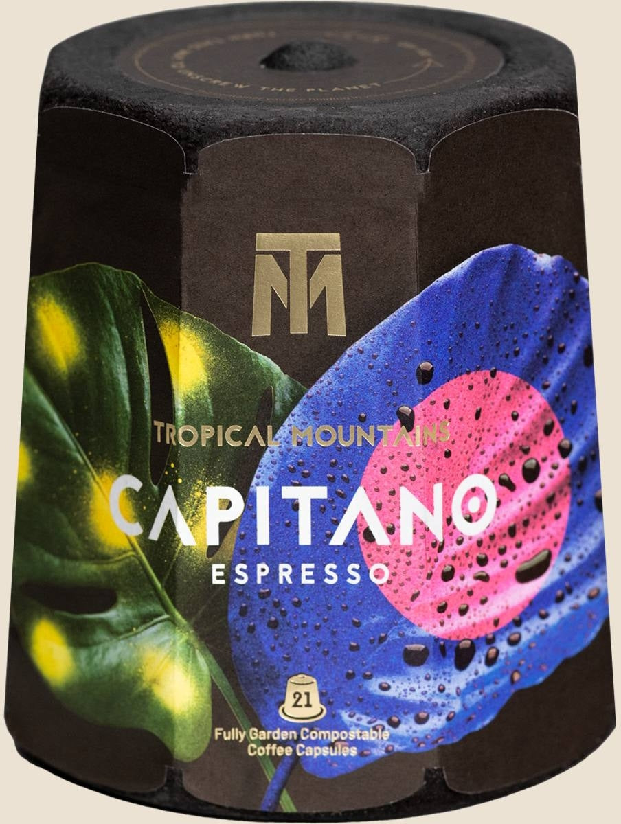 Tropical Mountains CAPITANO Espresso 21 Capsules