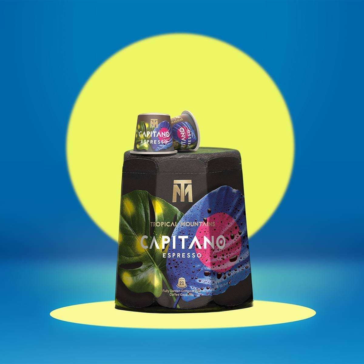 Tropical Mountains CAPITANO Espresso 21 Capsules