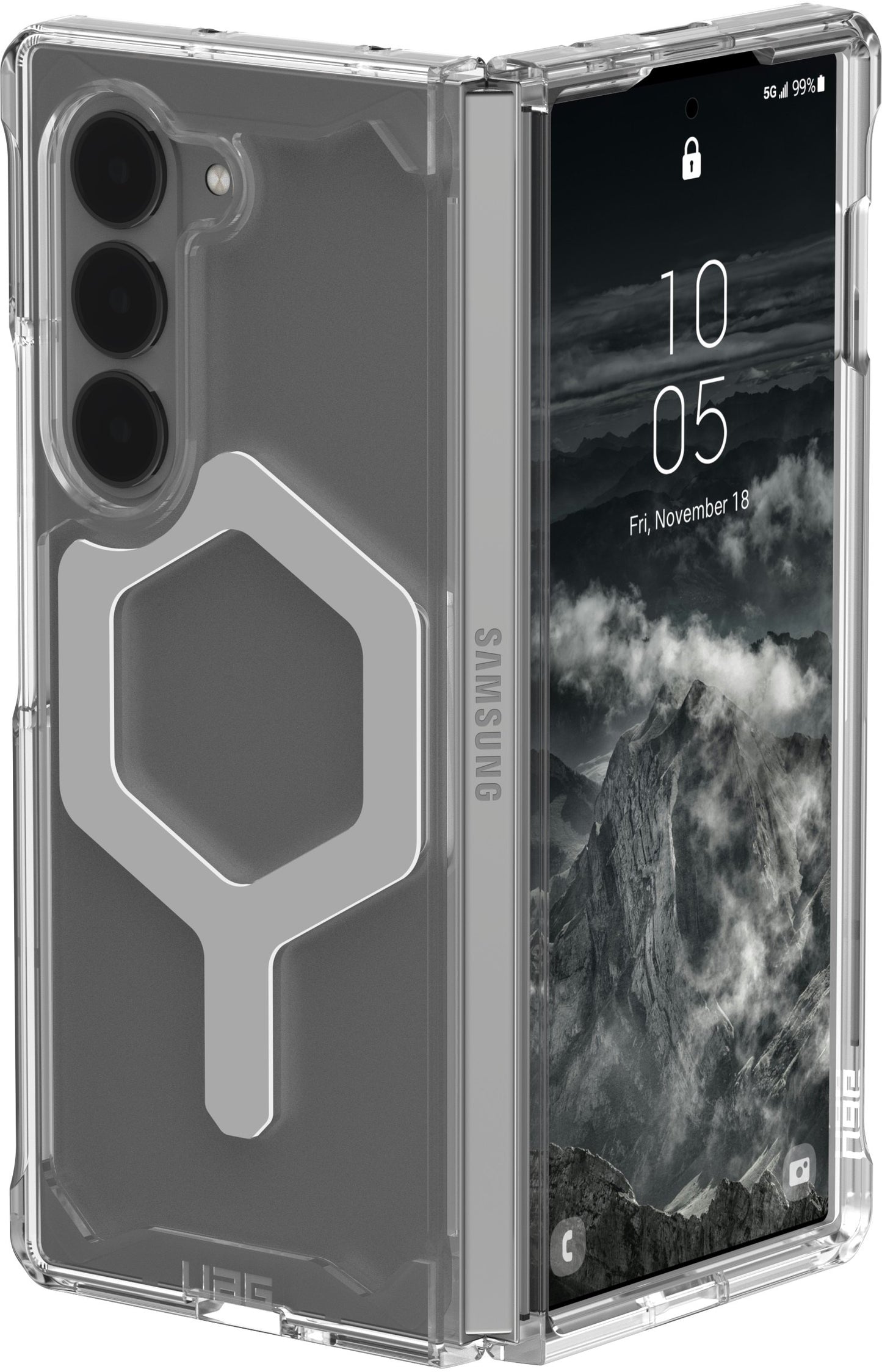 UAG Plyo Pro Case - Samsung Galaxy Z Fold6 - ice/silver