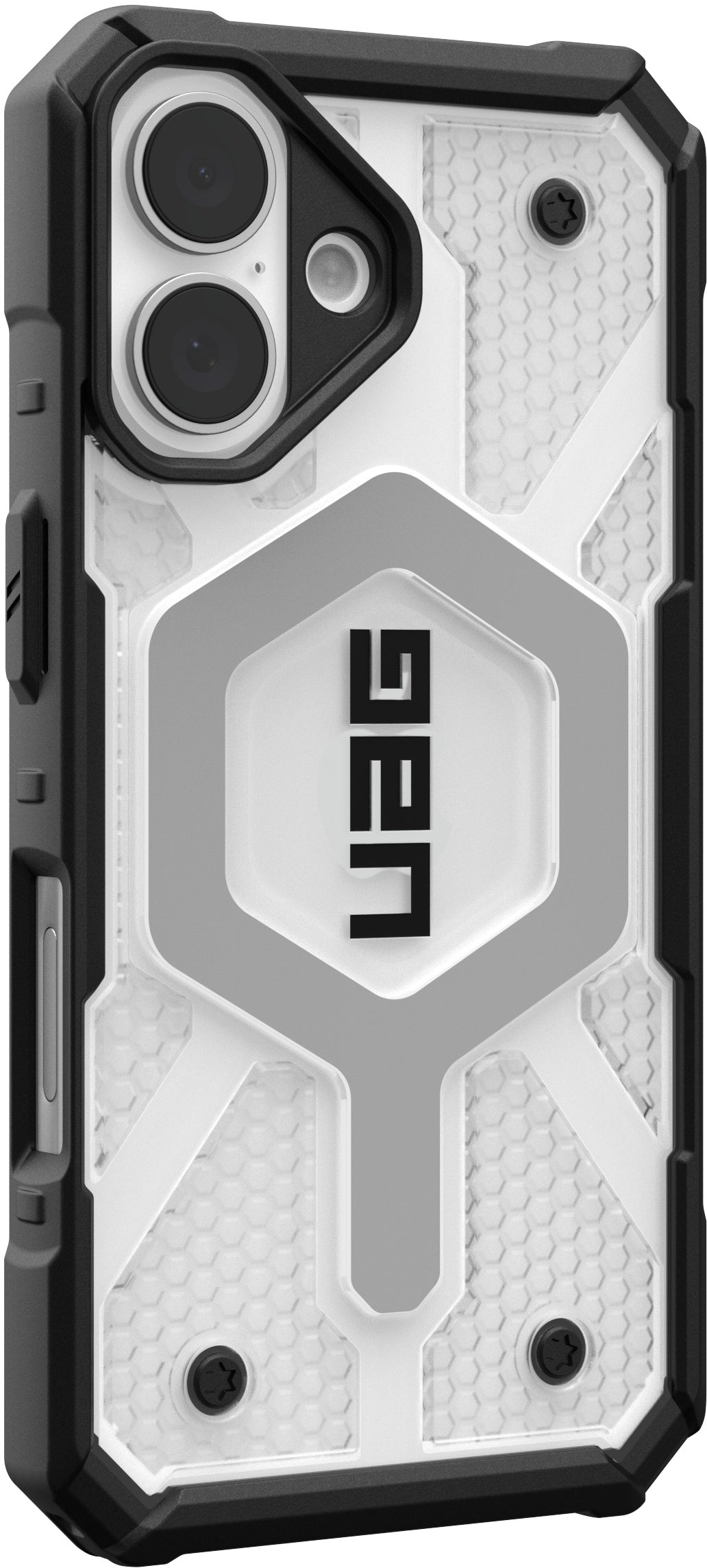 UAG Pathfinder Clear Magsafe Case - iPhone 16 - ice