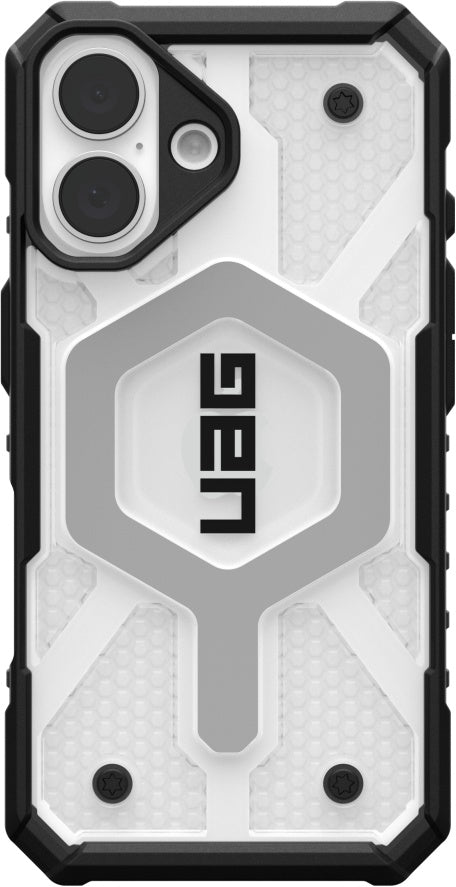 UAG Pathfinder Clear Magsafe Case - iPhone 16 - ice