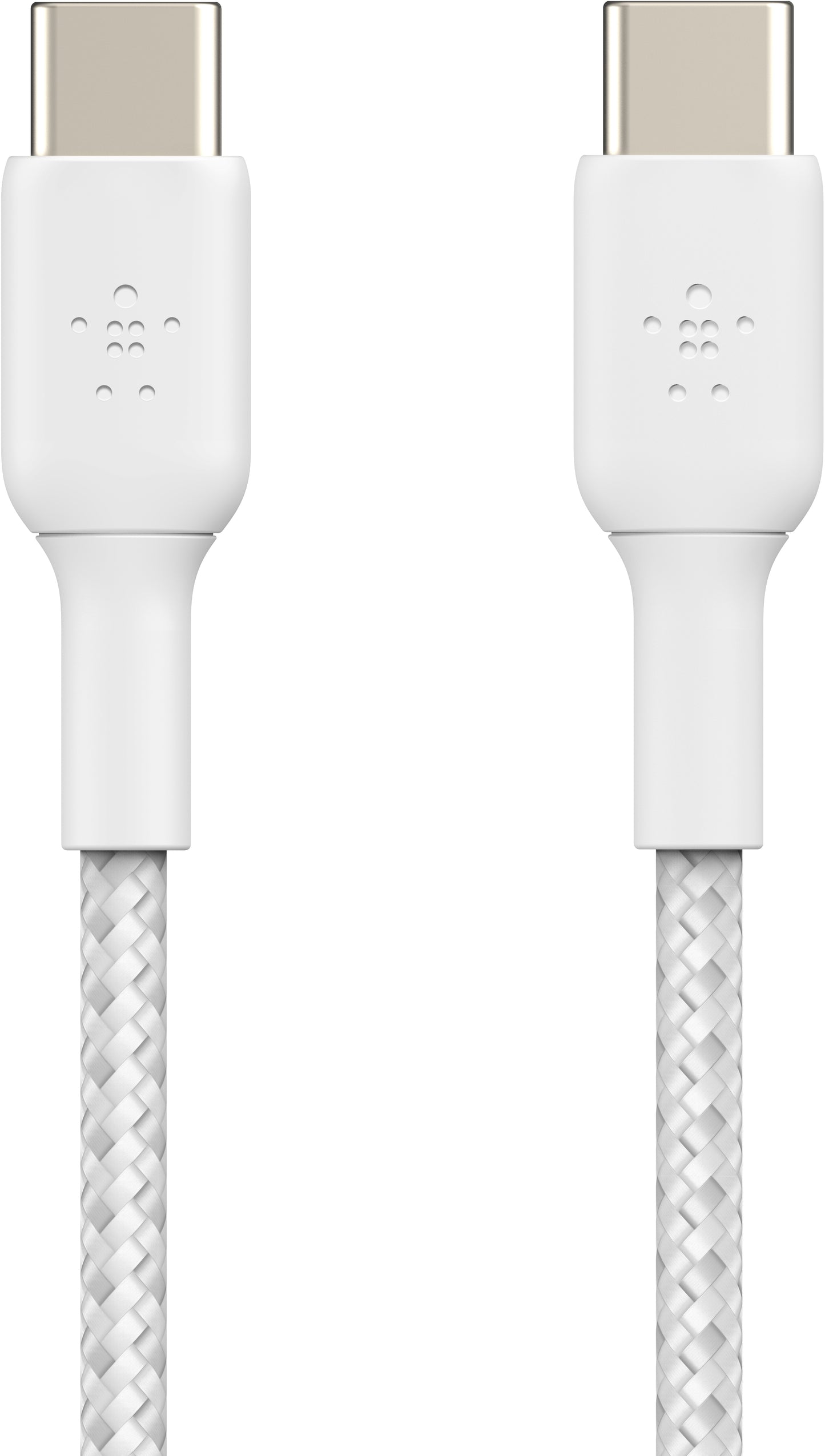 Belkin Boost Charge Braided USB-C to USB-C Cable 2m - white