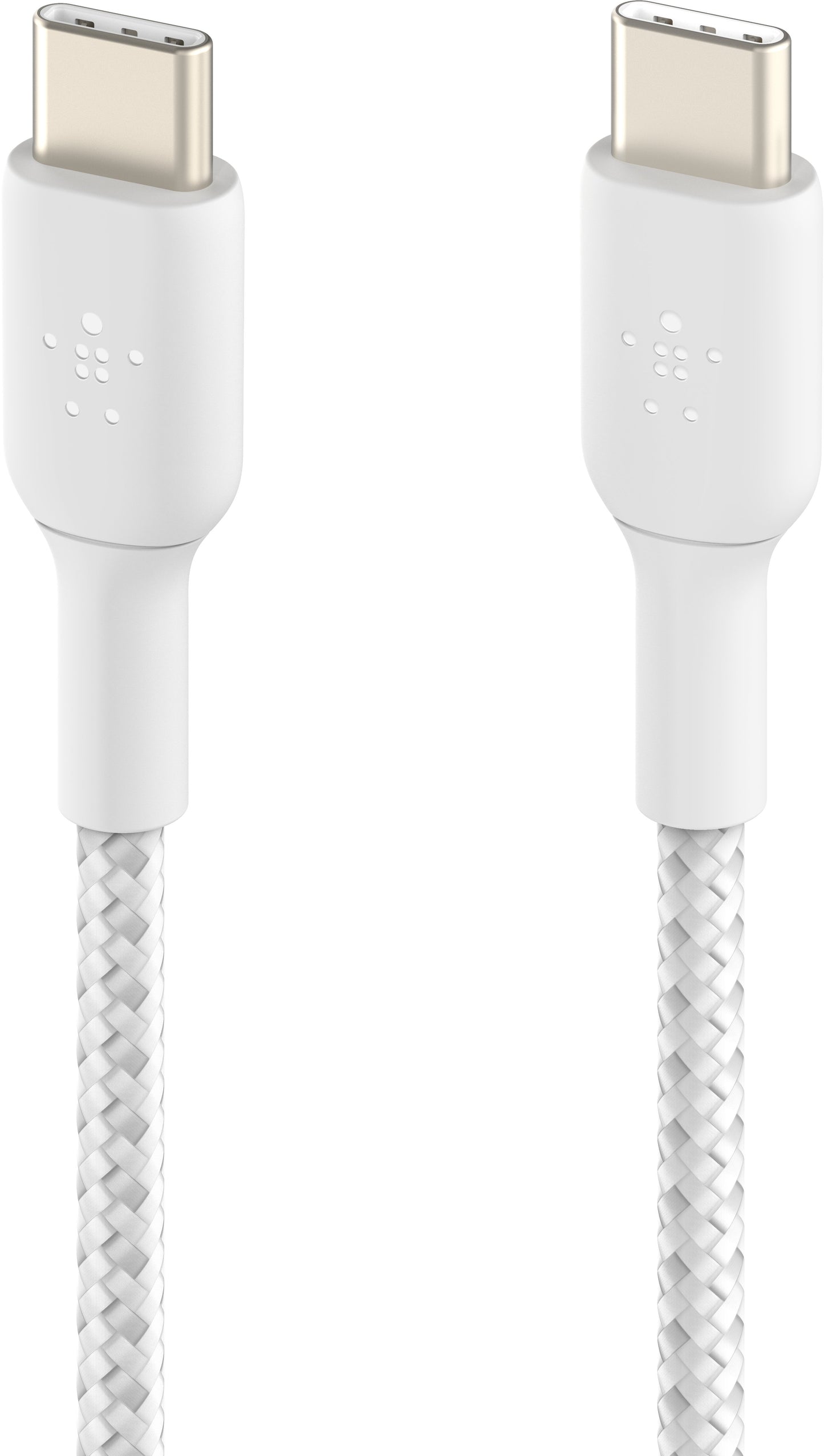Belkin Boost Charge Braided USB-C to USB-C Cable 2m - white