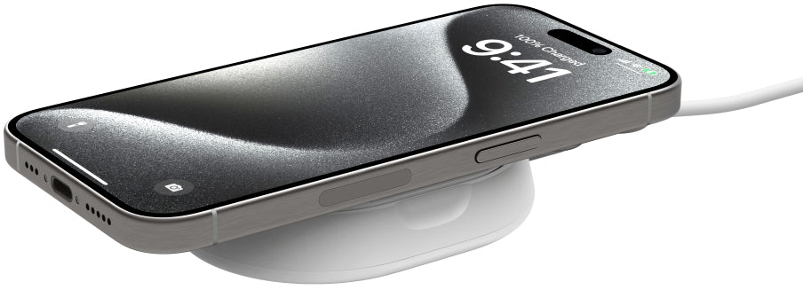 Belkin Boost Charge Pro Convertible Magnetic Wireless Stand with Qi2 15W - white