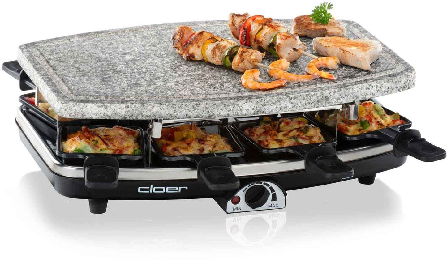 Cloer Raclettegrill mit Stein