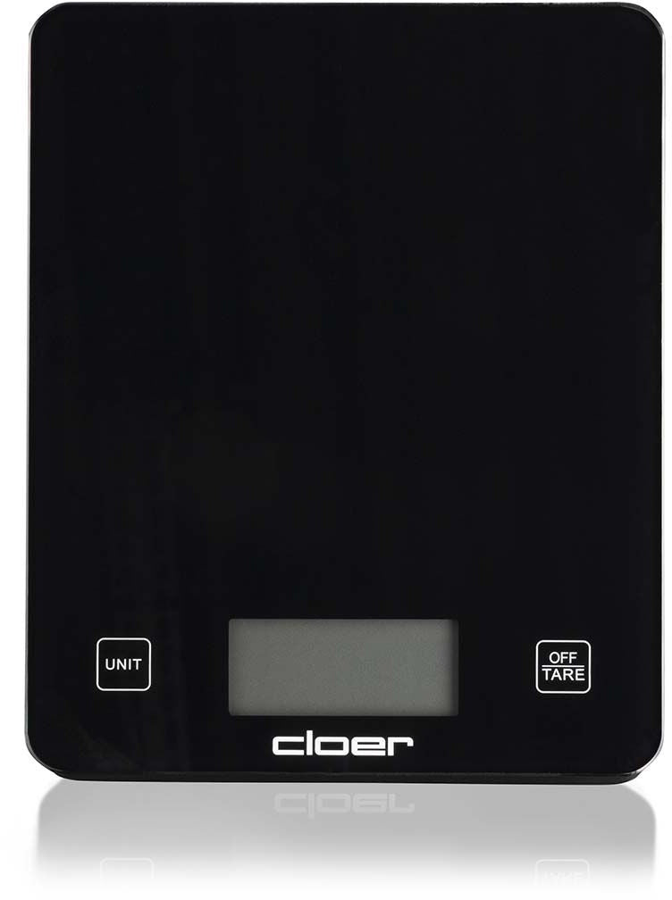 Cloer Küchenwaage 6870 - schwarz