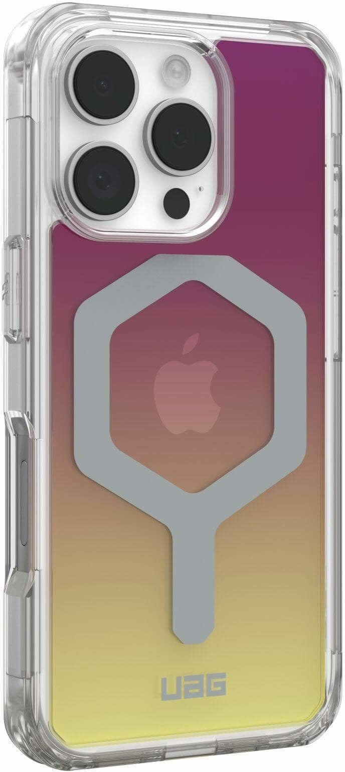 UAG Plyo Magsafe Case - iPhone 16 Pro - maroon/yellow ombré