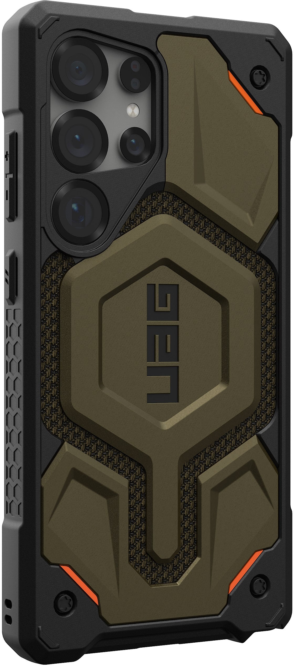 UAG Monarch Pro Case - Samsung Galaxy S25 Ultra - kevlar element green