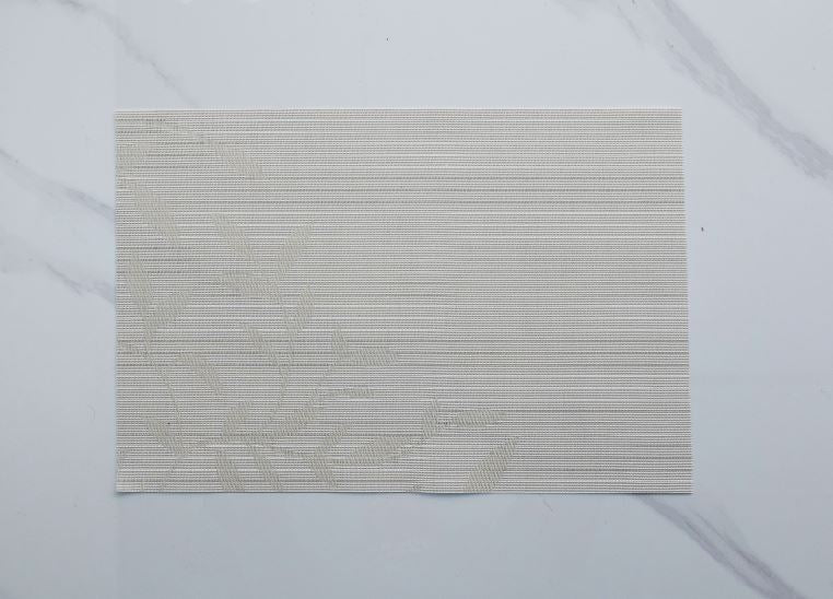 Tischset Leave
vanille 45x30cm
beidseitig verwendbar