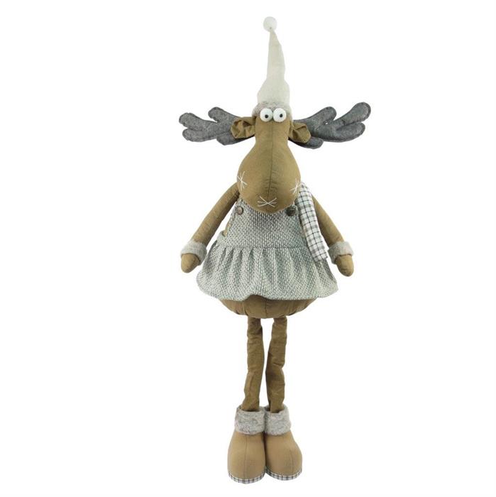 Décoration fille renne,
debout avec
jambes extensibles
Hauteur 105cm