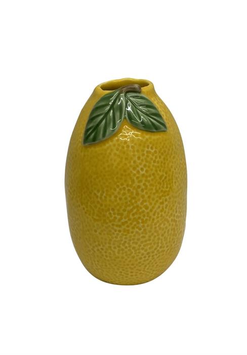 Vase décoratif "Citron" en céramique