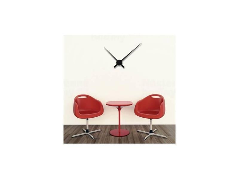 NeXtime Wanduhr Hands Ø 70 cm Schwarz