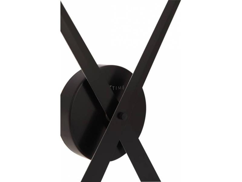 NeXtime Wanduhr Hands Ø 85 cm Schwarz