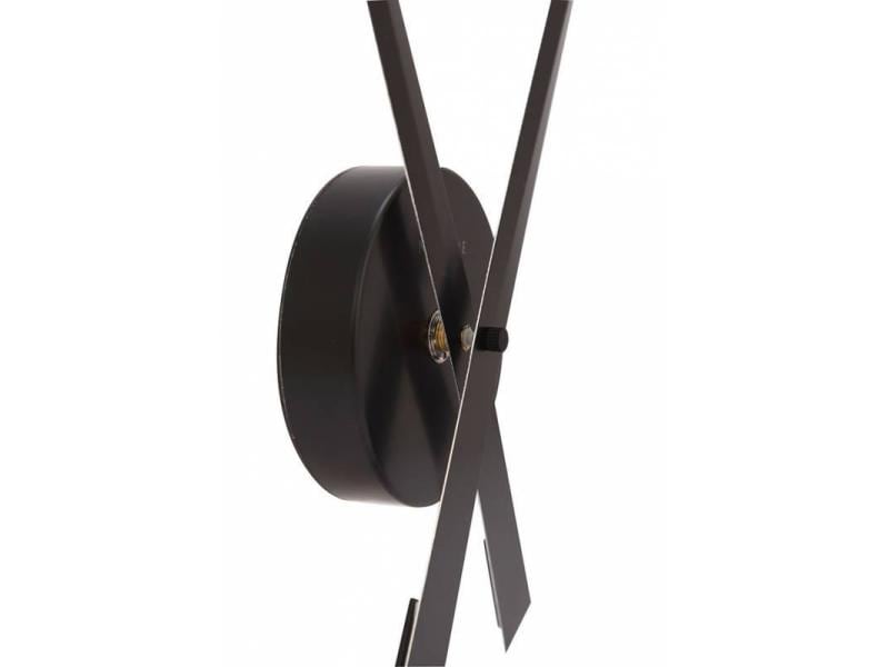 NeXtime Wanduhr Hands Ø 85 cm Schwarz