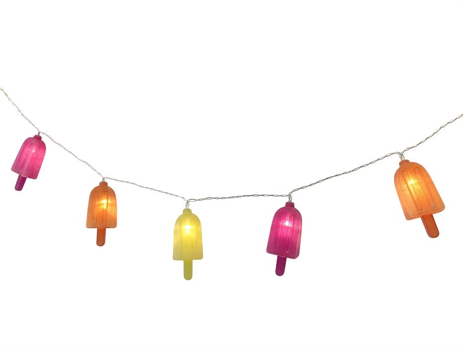 Catena luminosa a LED Gelato 10 LED - L: 165cm