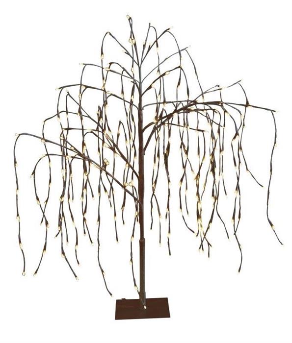 LED Weidenbaum Outdoor
mit 294 LED H:120cm
Farbe: Braun
Warm weisses Licht