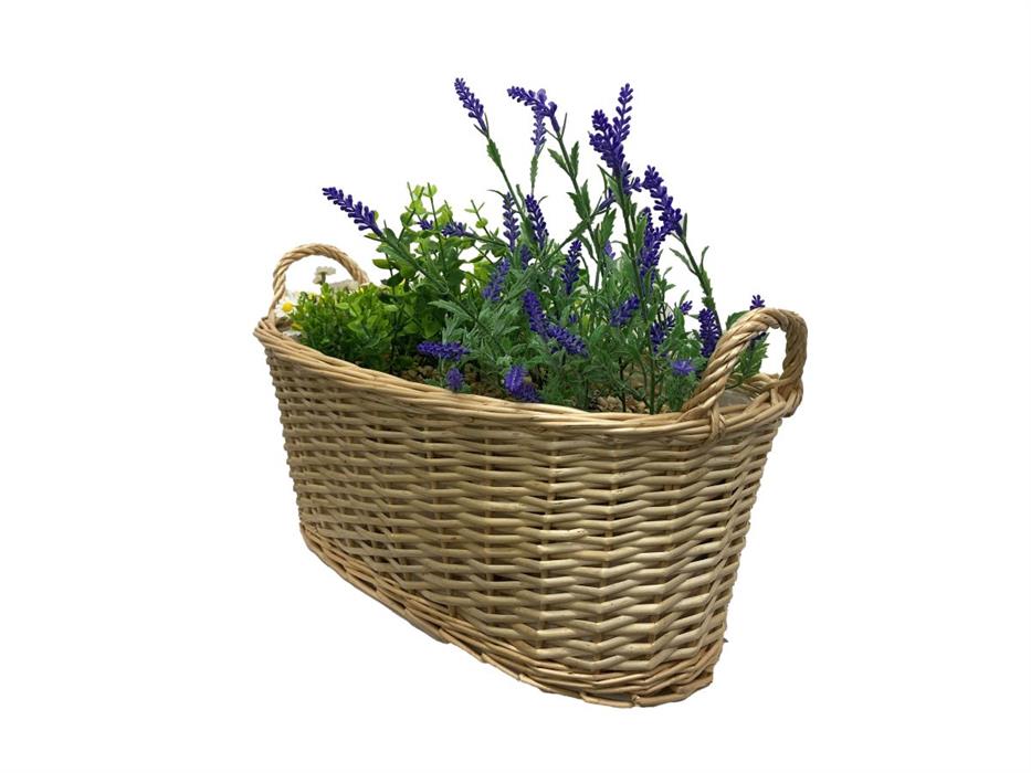 Kunstblumen im Korb
H40cm