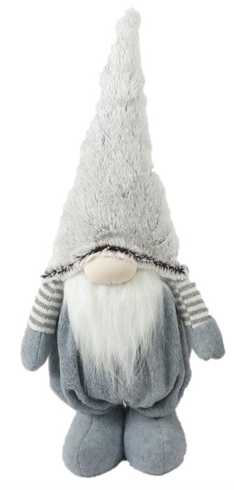 Gnome décoratif Père Noël
Garçon debout
Dimensions: 7x20x54cm
Couleur: blanc/gris
