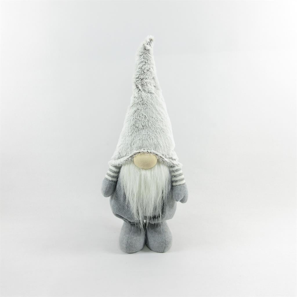 Gnomo decorativo Babbo Natale
Ragazzo in piedi
Dimensioni: 7x20x54 cm
Colore: bianco/grigio