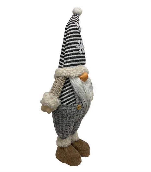 Gnomo decorativo Babbo Natale
in piedi
Colore: bianco blu grigio
L10 cm x L 18 cm x A 43 cm