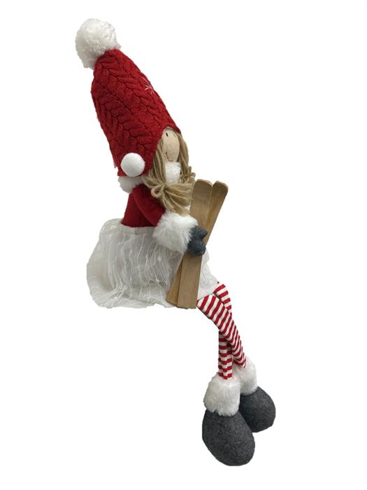 Deko Figur Mädchen mit Ski
Kantenhocker
H60cm