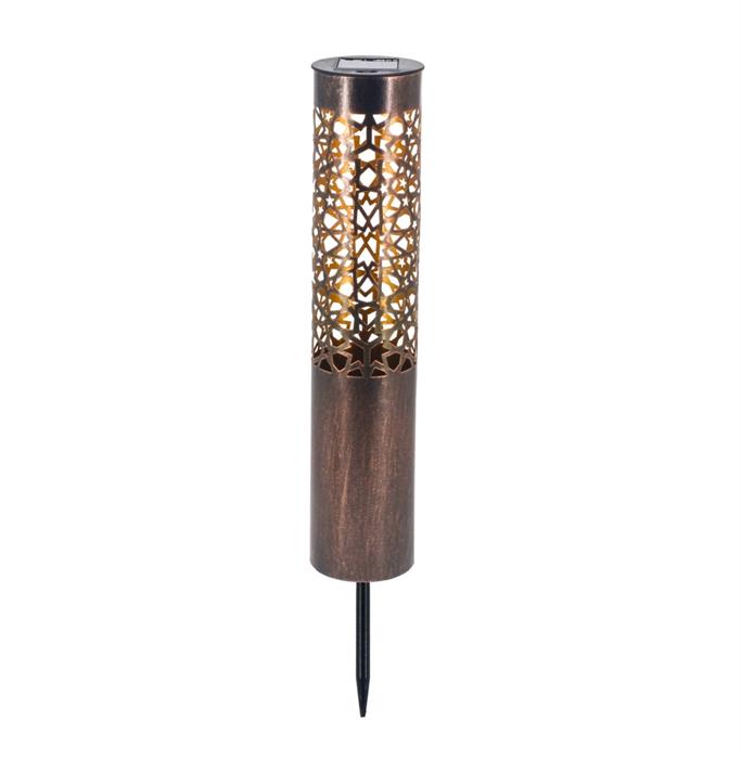 LED Solar Leuchte mit Sternen Design