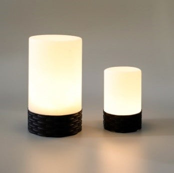 LED Solar Rattan Tisch Leuchte
D7.6cm x H11.5cm