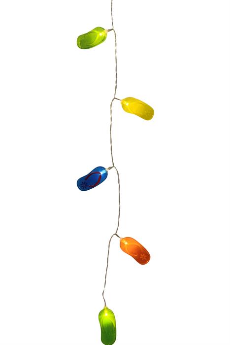 Guirlande lumineuse LED avec tongs
L:165cm avec 10 LED