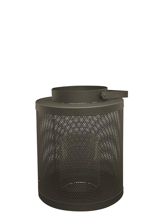 Lanterne en métal H:20cm
avec poignée et insert en verre
La couleur noire
P:16 cm H:20 cm